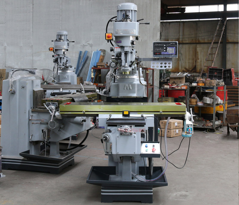 普通铣床4HW炮塔铣床立卧两用炮塔铣床数显炮塔铣床台湾铣头铣床