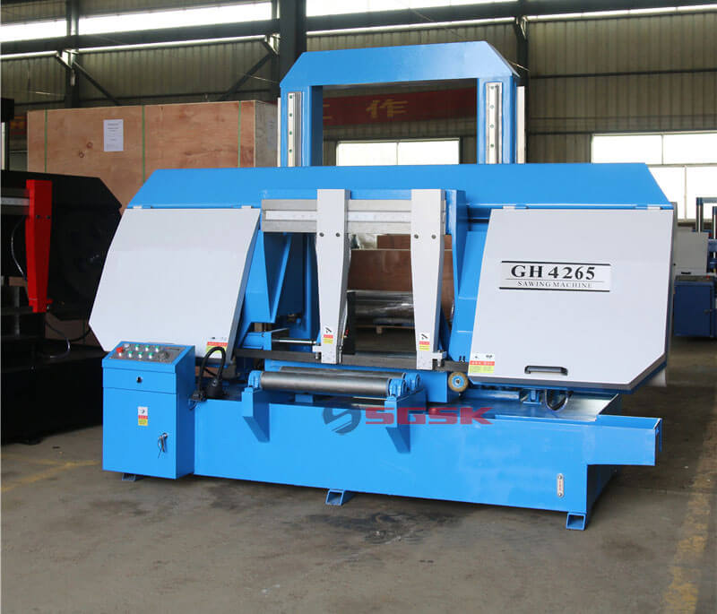 双立柱金属带锯床GH4260锯床卧式锯床液压加紧锯床