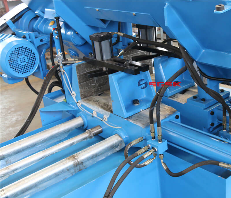 数控锯床GHS4240数控锯床卧式双立柱数控金属带锯床自动数控锯床