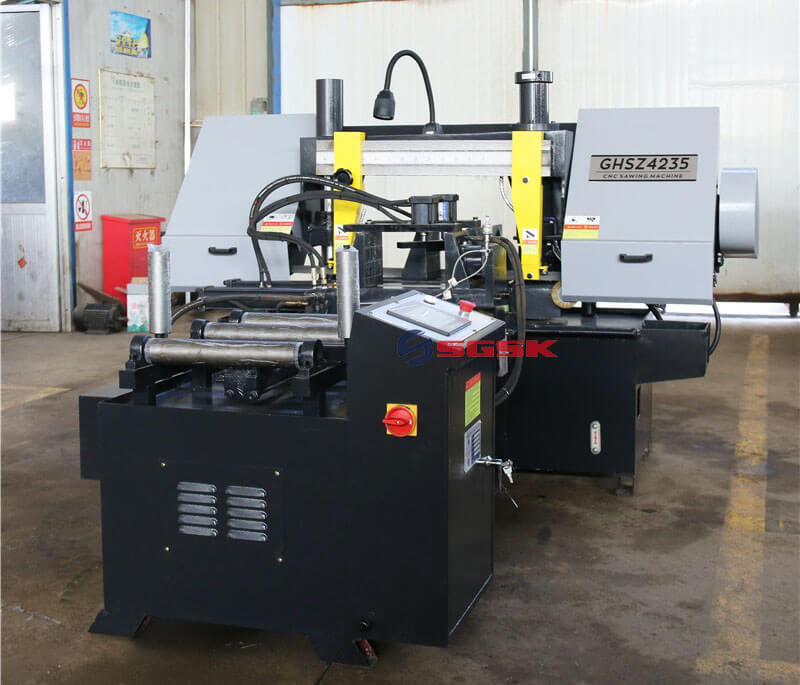 转角度锯床GHZ42系列锯床转角度锯床金属带锯床自动锯床自动送料