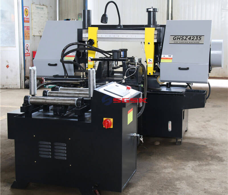 转角度锯床GHZ42系列锯床转角度锯床金属带锯床自动锯床自动送料
