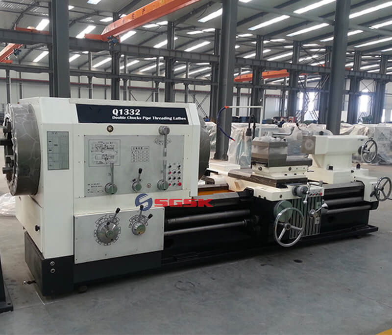 Q1327重型管螺纹车床大孔径车床普通管子螺纹车床
