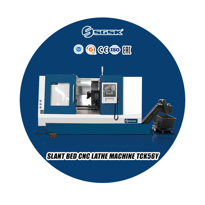 大型斜床身数控车床TCK56Y重型斜床身数控车床台湾线轨数控车床