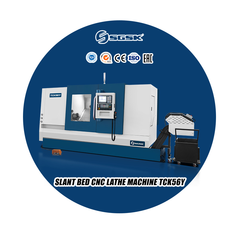 大型斜床身数控车床TCK56Y重型斜床身数控车床台湾线轨数控车床