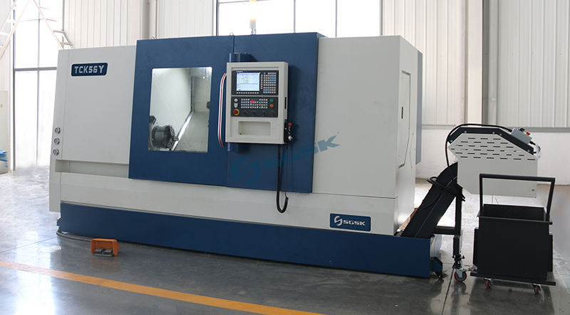 大型斜床身数控车床TCK56Y重型斜床身数控车床台湾线轨数控车床